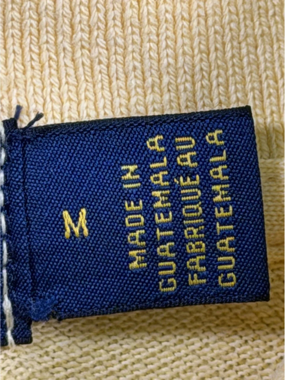 Polo Ralph Lauren Classic Fit Yellow Polo Shirt Medium